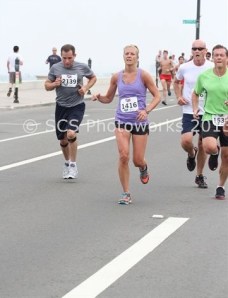 Carly pressing the pace