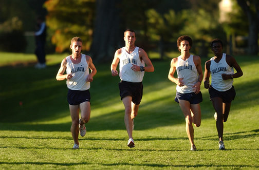 Villanova racing 4 miler @ Haverford College