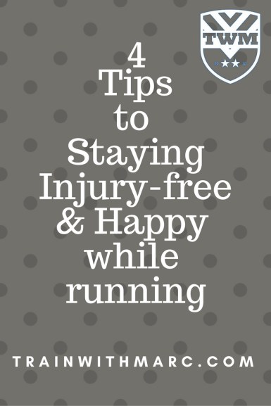 Injury-free runners are the happiest