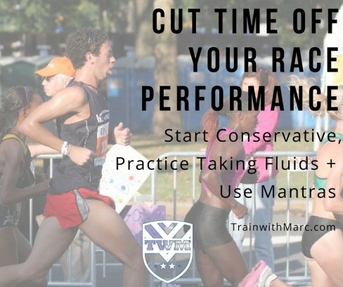 Save time during your race with practice