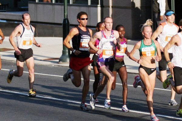 Running with a pack can help you reach new PRs.