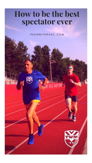 being a good race spectator