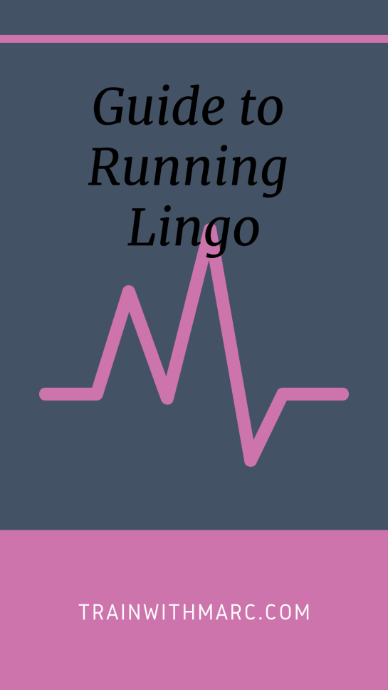 Running Terms and Their Definitions
