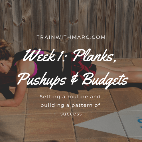 Set a routine and build a pattern for success