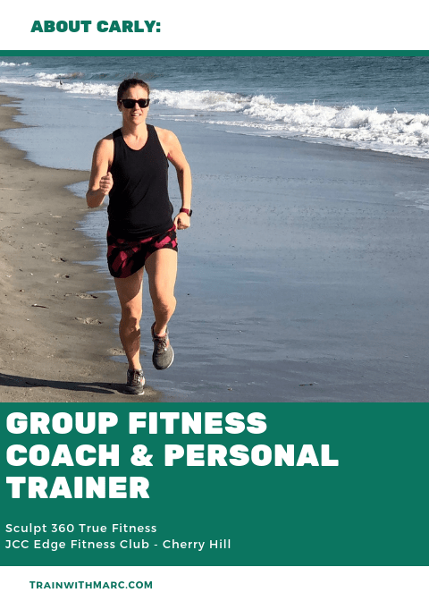 Carly joins TrainwithMarc as a personal trainer & group fitness coach