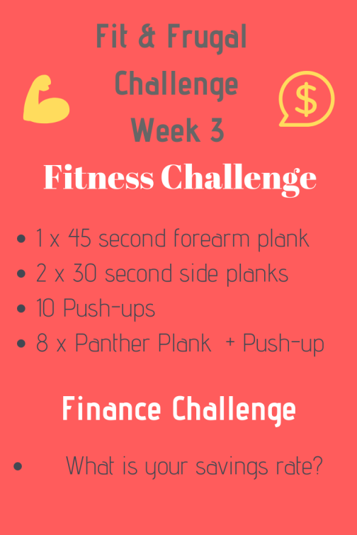 Fitness & Finance Challenge