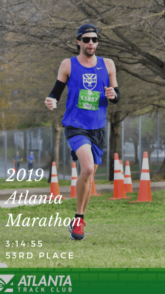 Reviewing my race effort for the Atlanta Marathon