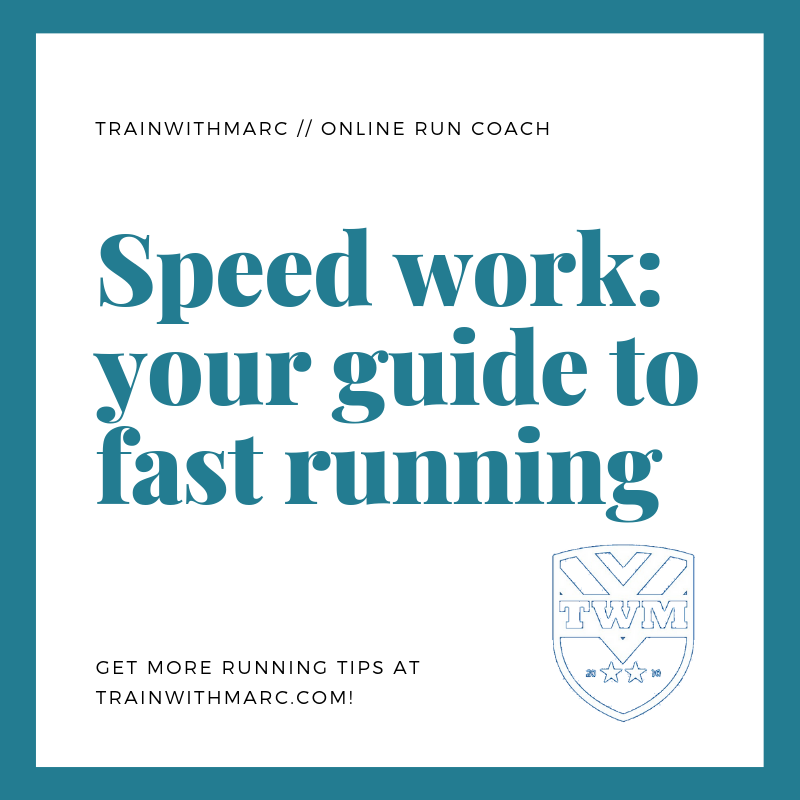 To effectively incorporate speed, a good base of training should be done first