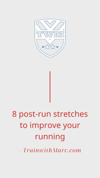 Post-run stretching routine for runners to follow