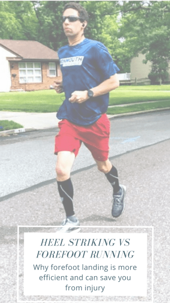 Why forefoot landing is more efficient and can save you from injury