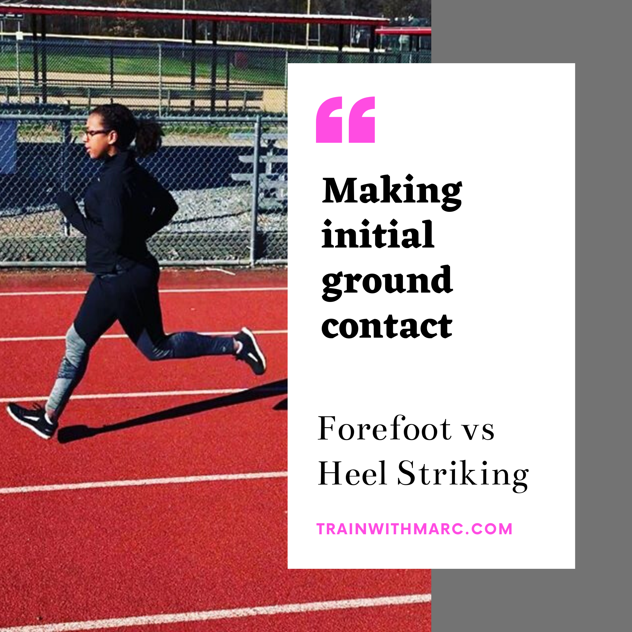 Fix your running form and improve your running efficiency