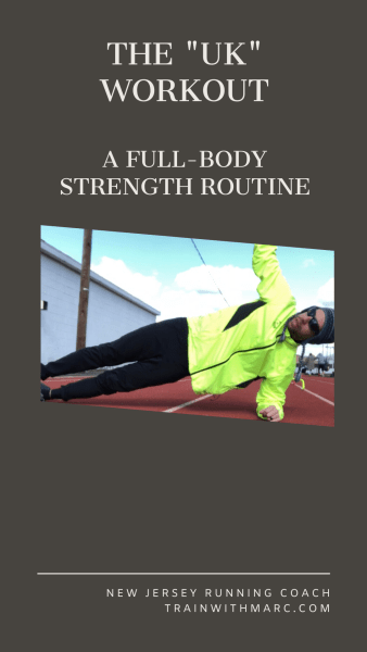 Full-body strength routine for distance runners