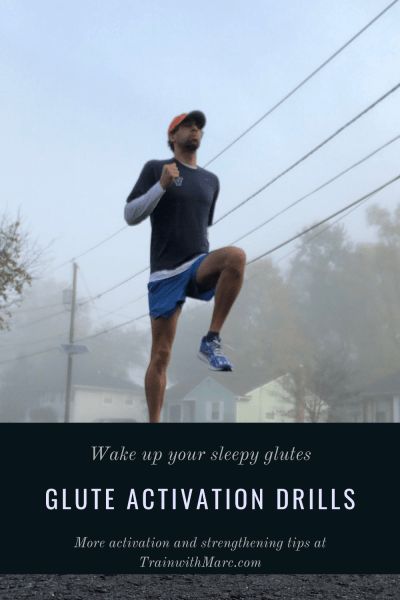 Glute activation is done prior to a run to help "wake up" sleepy muscles